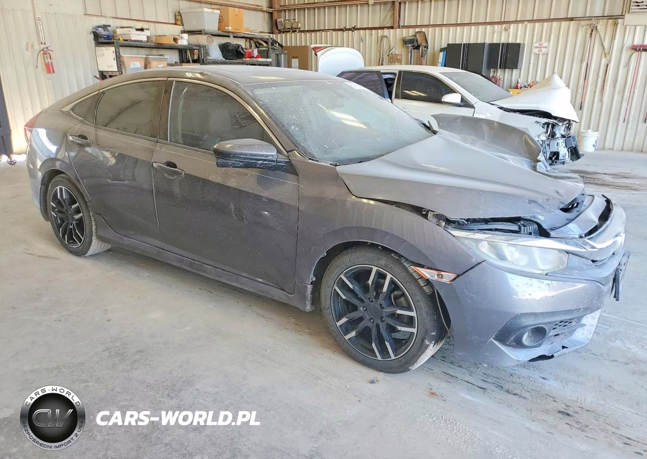 2017 Honda Civic Exl VIN:19XFC1F78HE016025 - 4