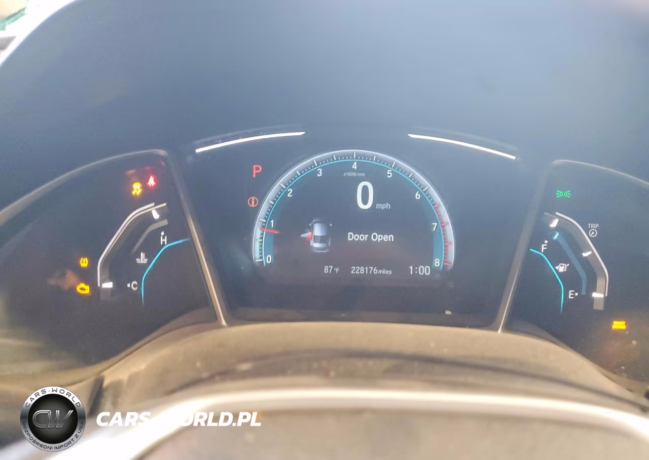 2017 Honda Civic Exl VIN:19XFC1F78HE016025 - 9