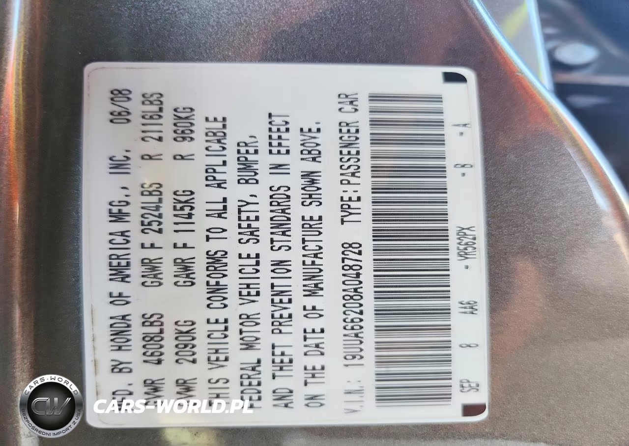 2008 Acura Tl VIN:19UUA66208A048728 - 13