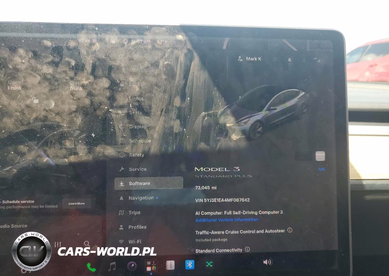 2021 Tesla Model 3 VIN:5YJ3E1EA4MF087642 - 9