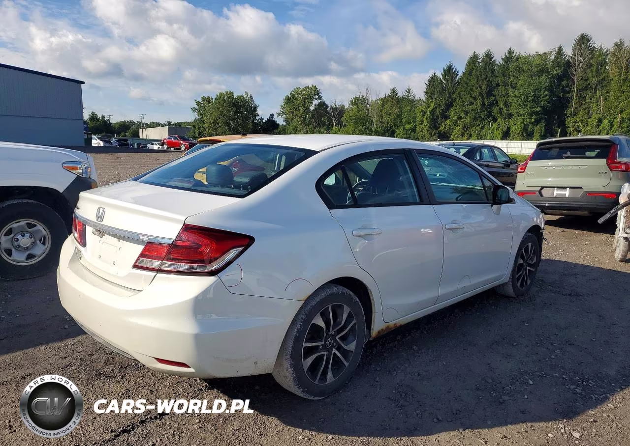 2013 Honda Civic Exl VIN:19XFB2F99DE213256 - 3