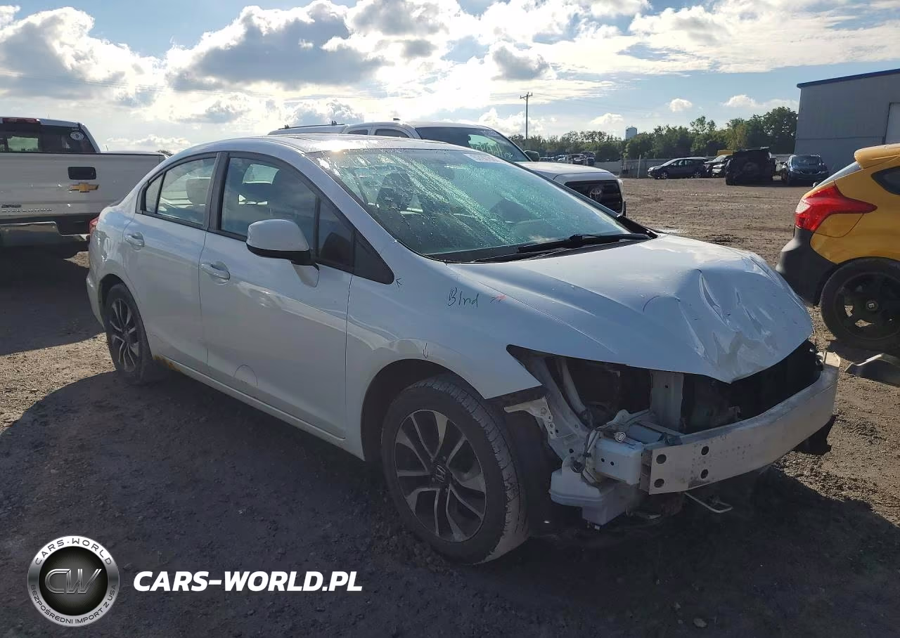 2013 Honda Civic Exl VIN:19XFB2F99DE213256 - 4