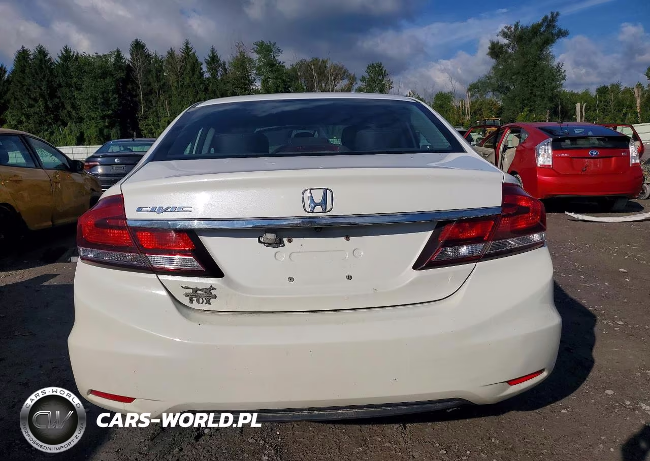 2013 Honda Civic Exl VIN:19XFB2F99DE213256 - 6