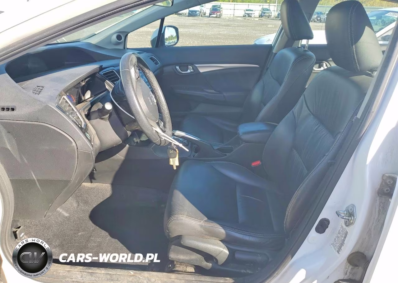 2013 Honda Civic Exl VIN:19XFB2F99DE213256 - 7