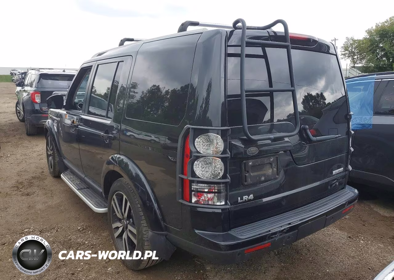 2016 Land Rover Lr4 Hse Luxury VIN:SALAK2V66GA835878 - 2