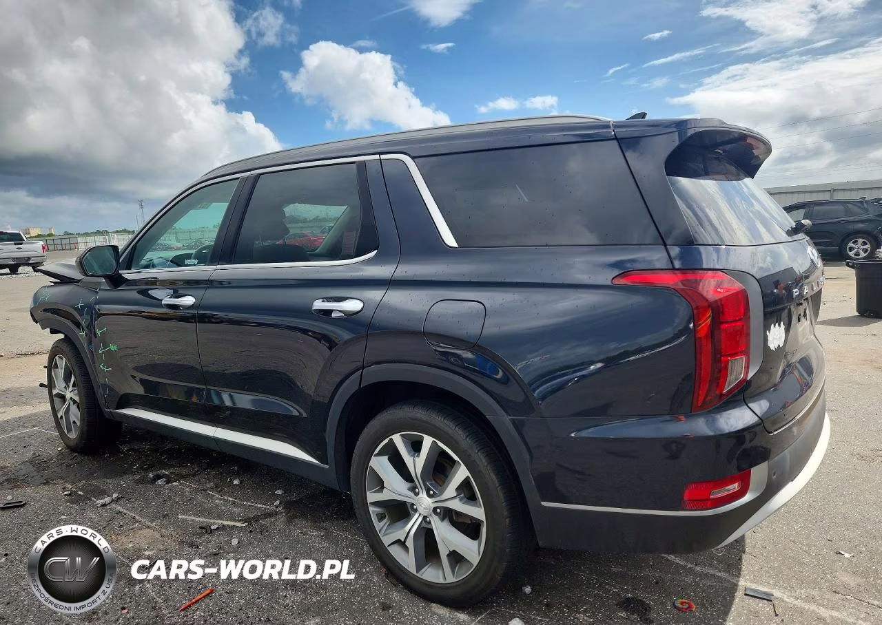 2021 Hyundai Palisade Sel VIN:KM8R44HE9MU243559 - 2