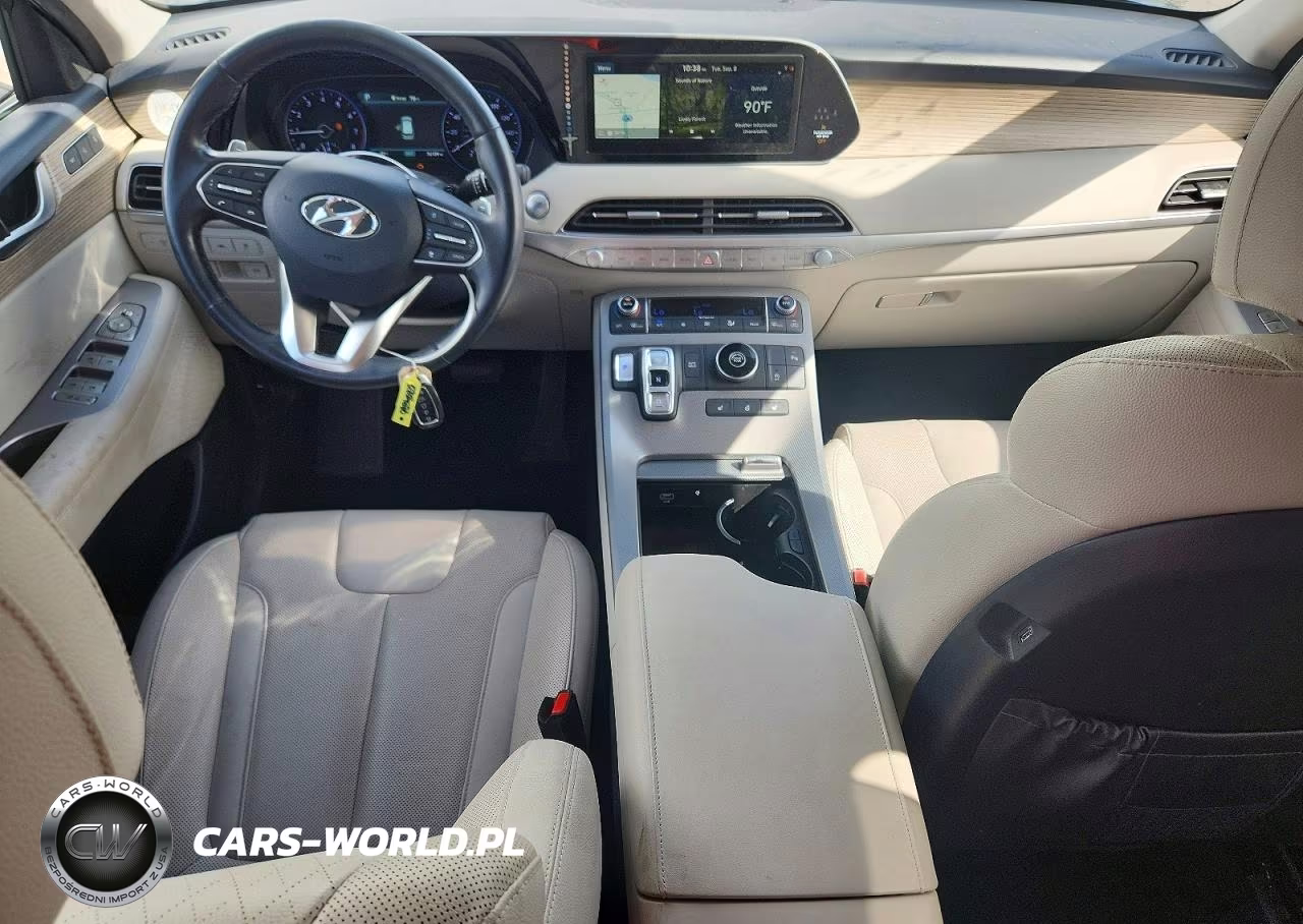 2021 Hyundai Palisade Sel VIN:KM8R44HE9MU243559 - 8