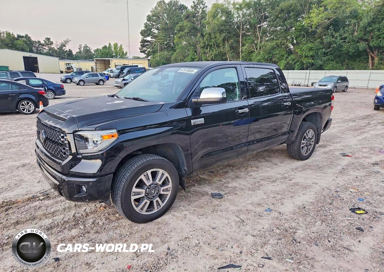 2021 Toyota Tundra Platinum VIN:5TFAY5F12MX996182 - 1