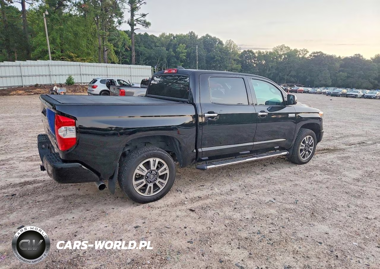 2021 Toyota Tundra Platinum VIN:5TFAY5F12MX996182 - 3