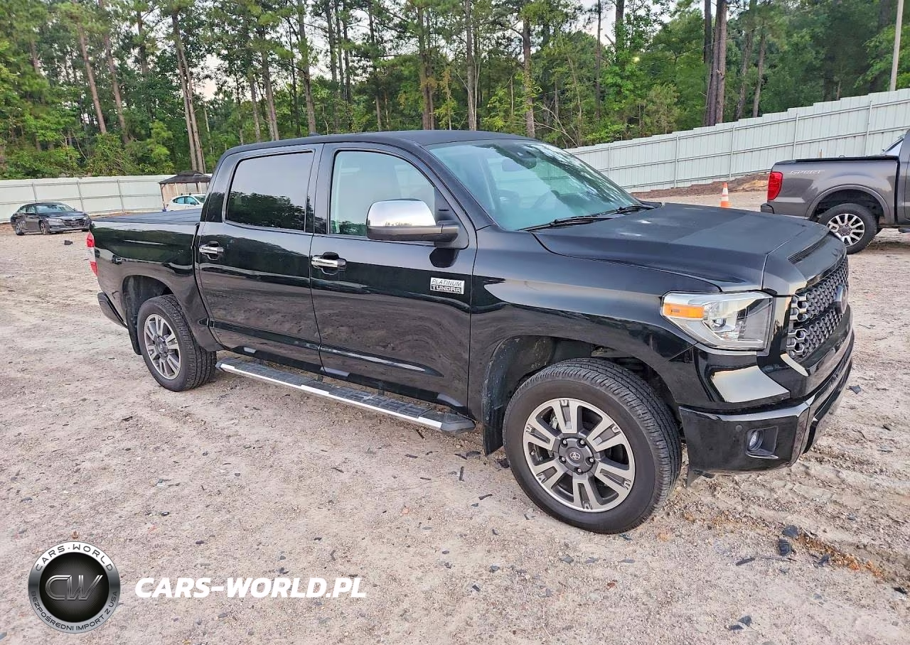 2021 Toyota Tundra Platinum VIN:5TFAY5F12MX996182 - 4
