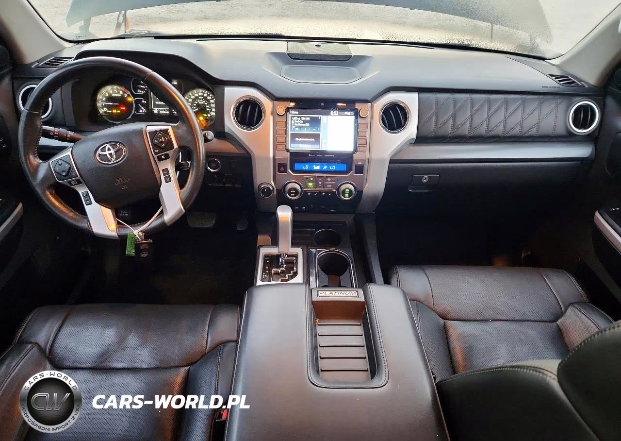 2021 Toyota Tundra Platinum VIN:5TFAY5F12MX996182 - 8