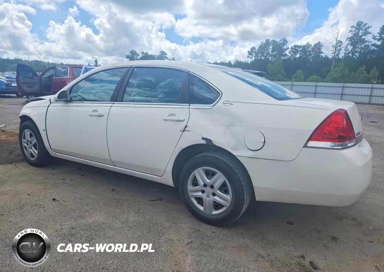 2008 Chevrolet Impala Ls VIN:2G1WB55K481351272 - 2