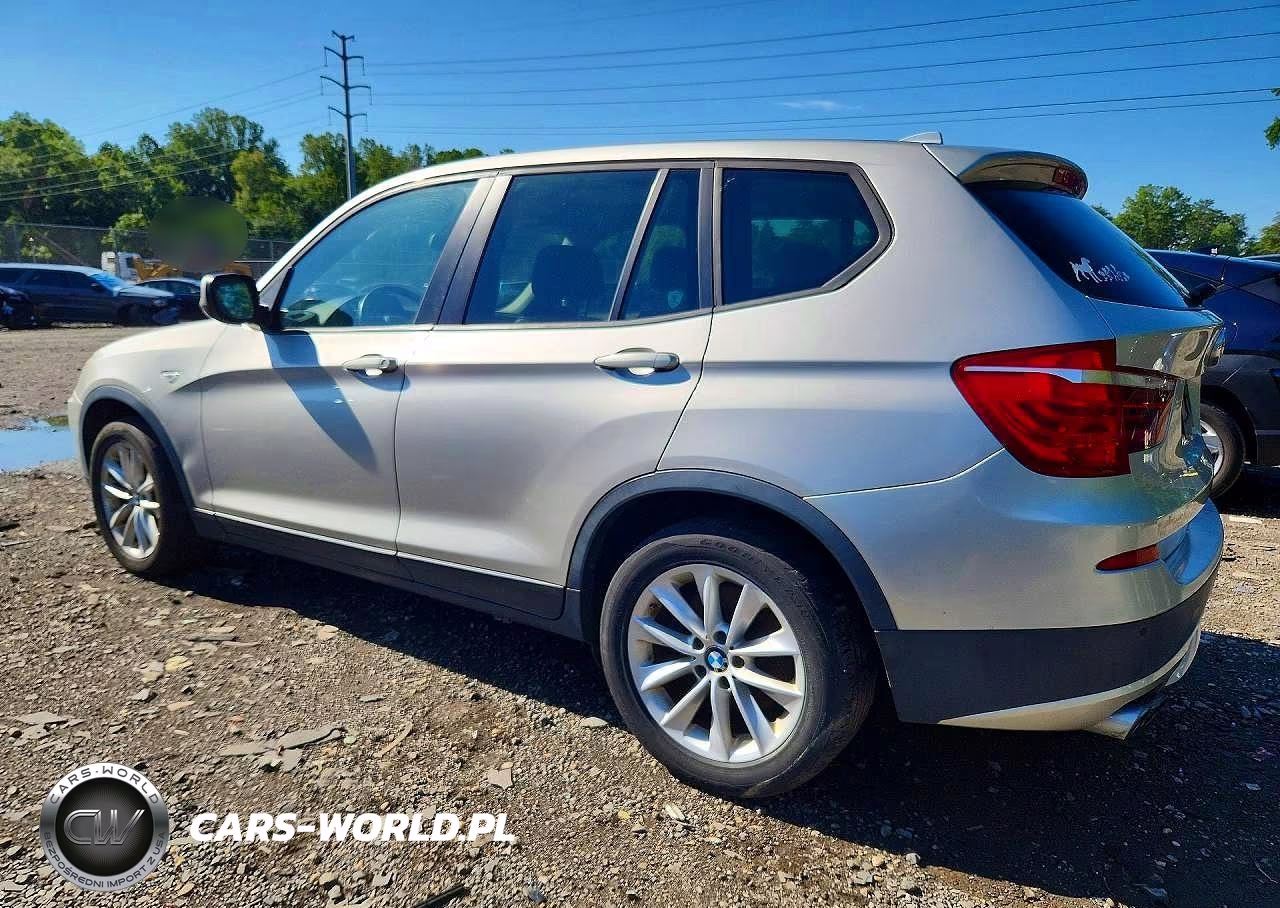 2013 BMW X3 xDrive28I VIN:5UXWX9C54D0D06109 - 2