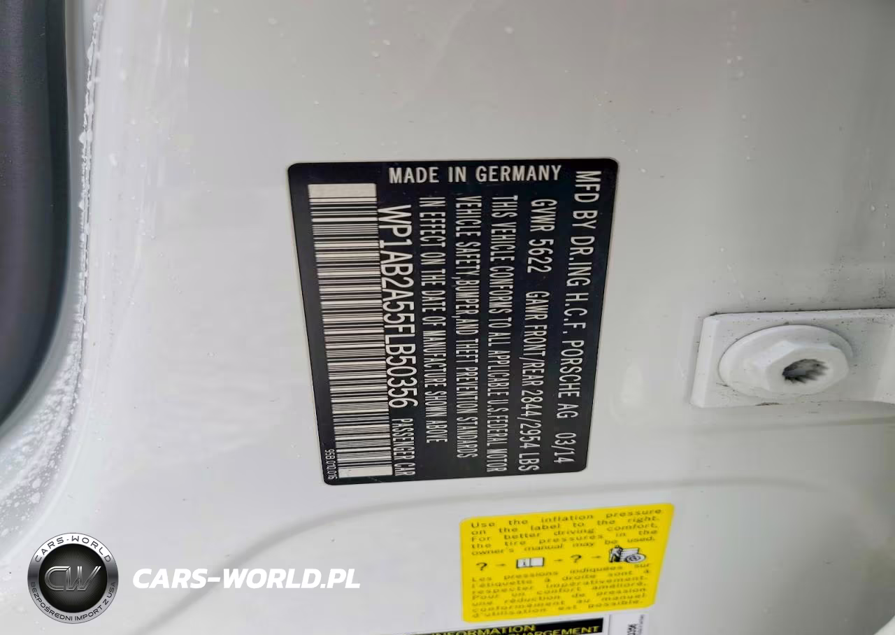 2015 Porsche Macan S VIN:WP1AB2A55FLB50356 - 13