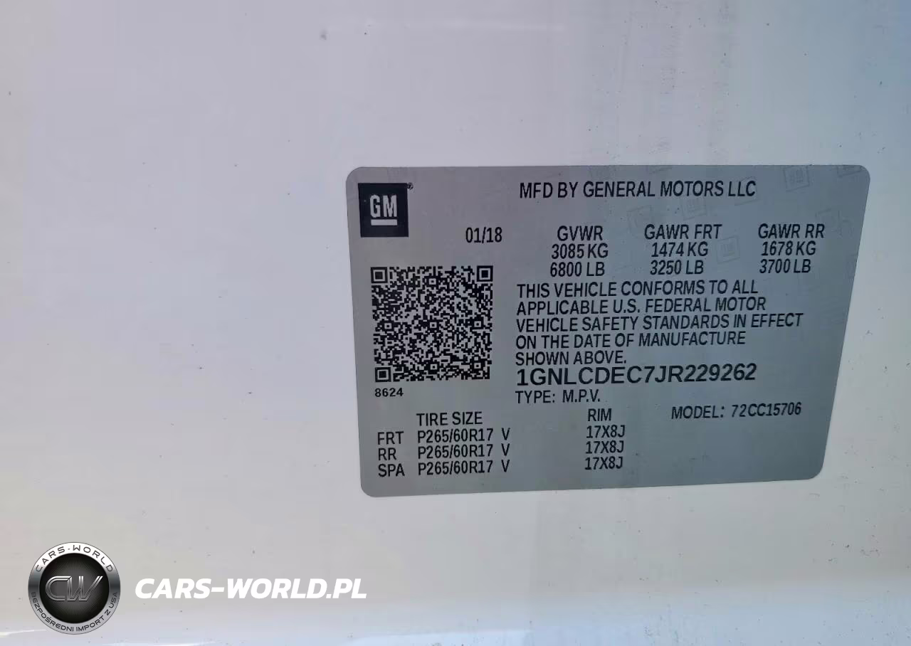 2018 Chevrolet Tahoe Police VIN:1GNLCDEC7JR229262 - 13