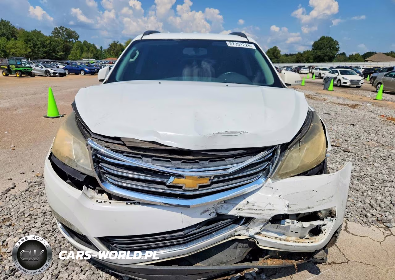 2017 Chevrolet Traverse Lt VIN:1GNKRGKD5HJ133941 - 5