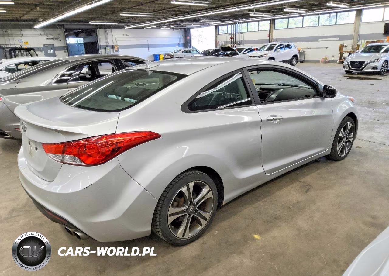 2013 Hyundai Elantra Coupe Se VIN:KMHDH6AE1DU008139 - 3