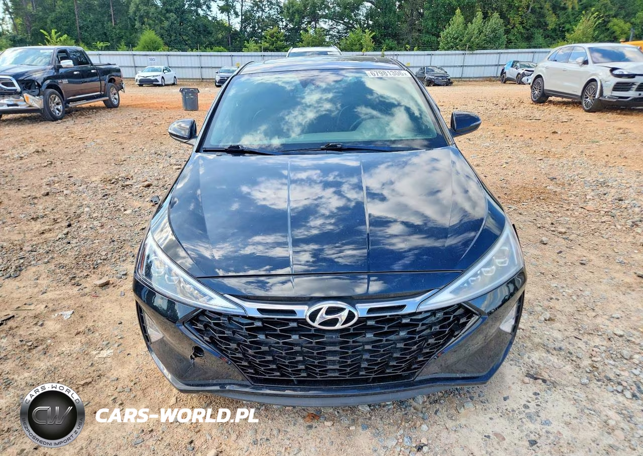 2019 Hyundai Elantra Sport VIN:KMHD04LB6KU859641 - 5