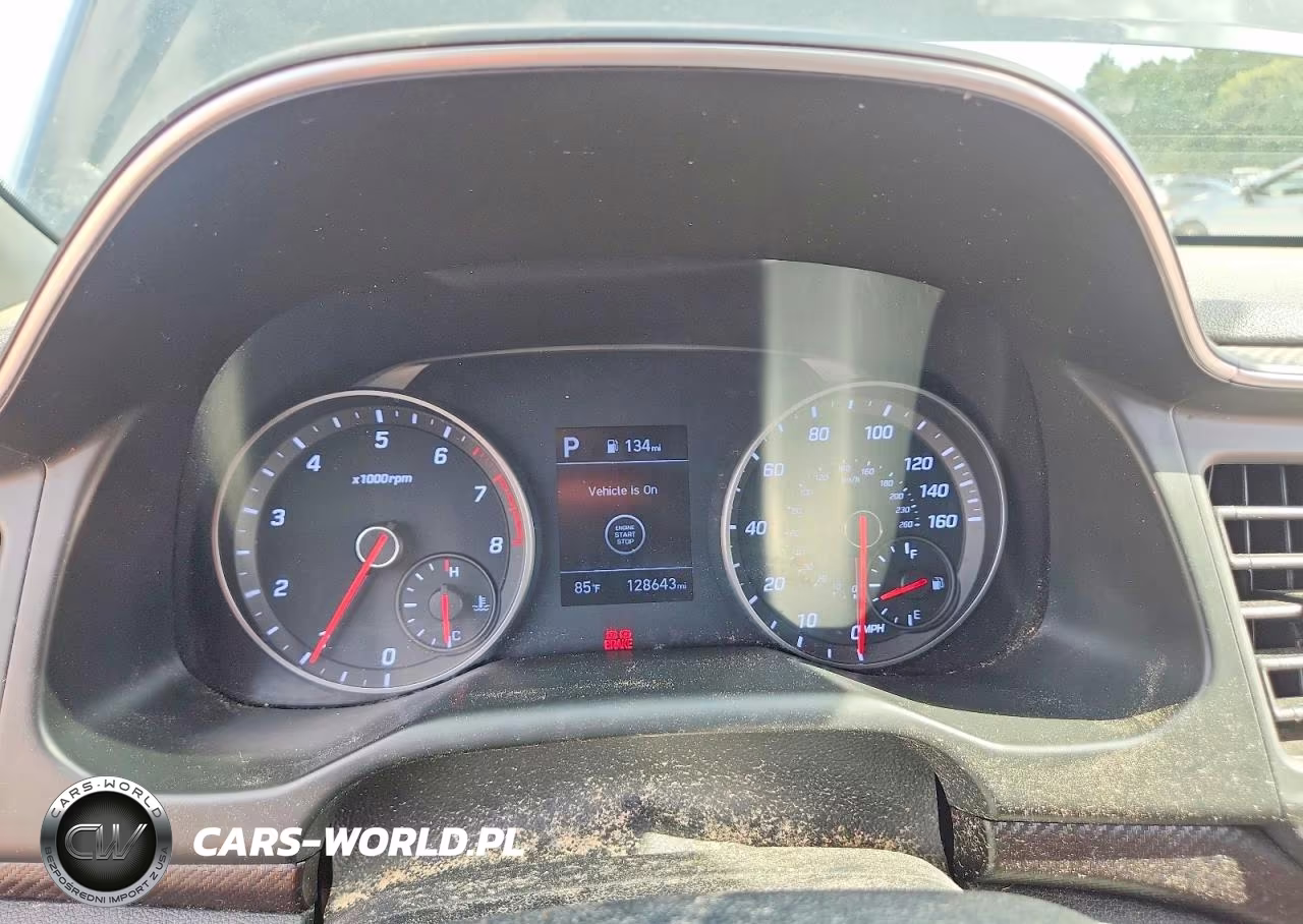 2019 Hyundai Elantra Sport VIN:KMHD04LB6KU859641 - 9