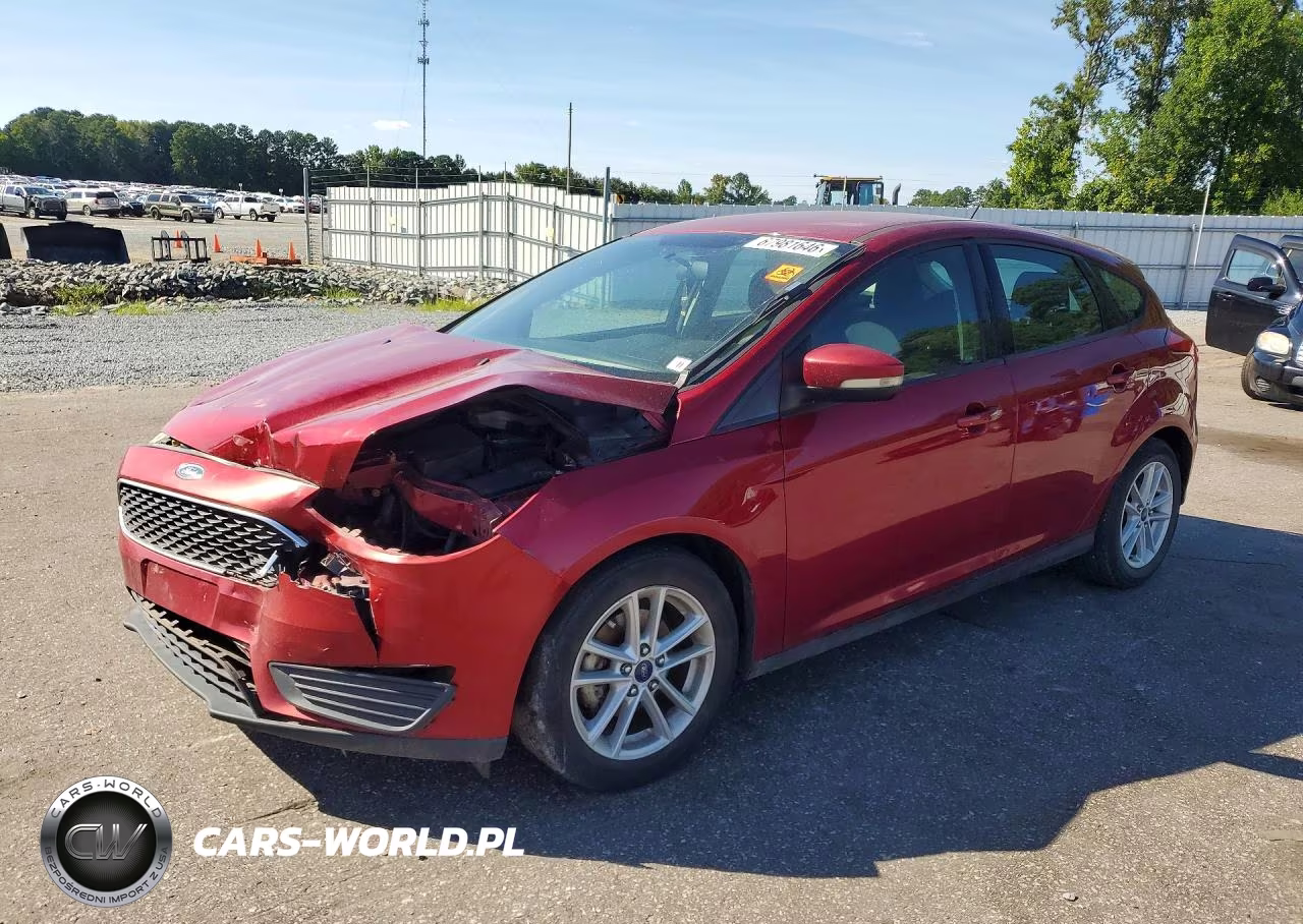 2017 Ford Focus Se VIN:1FADP3K22HL297687 - 1