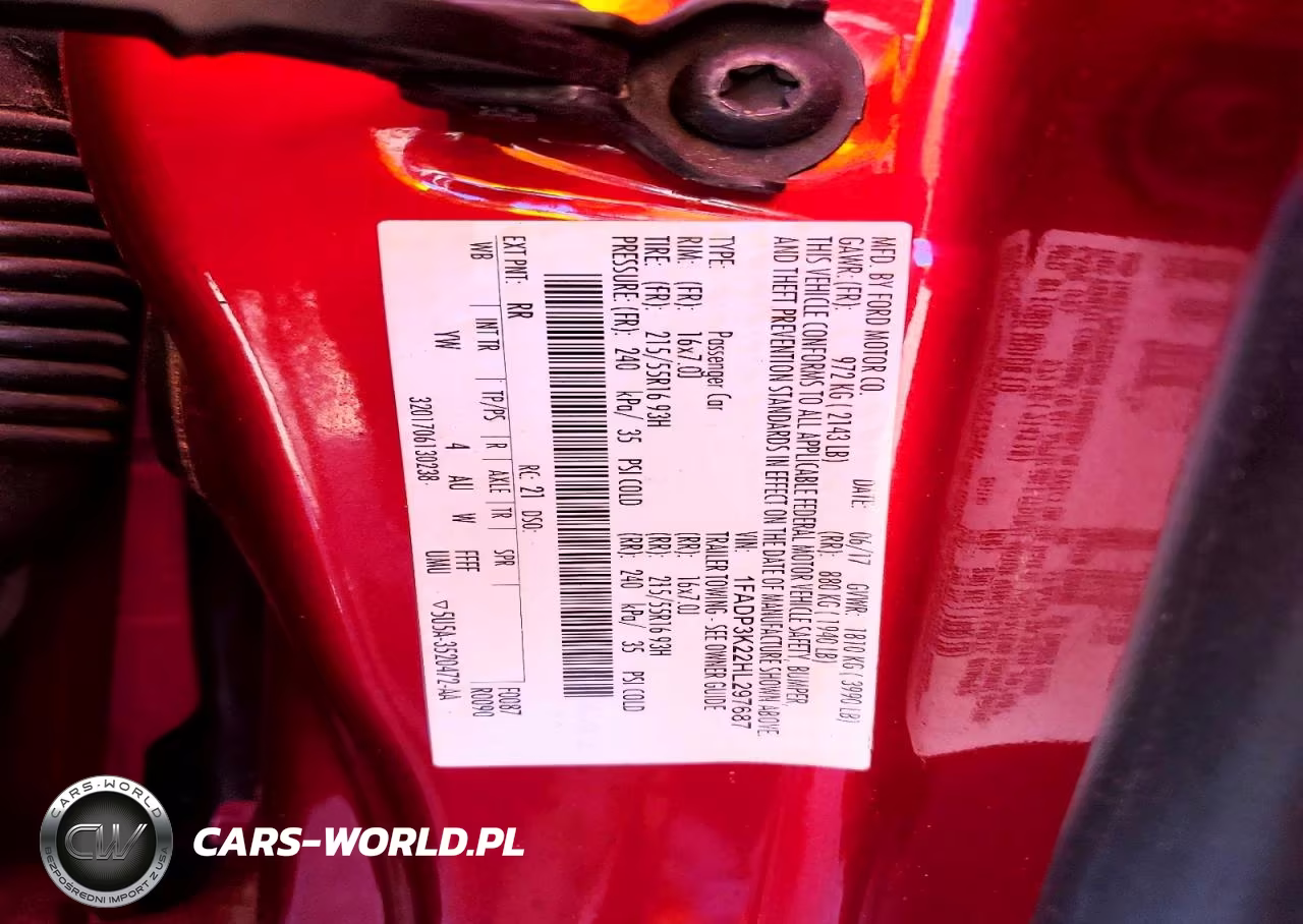 2017 Ford Focus Se VIN:1FADP3K22HL297687 - 12