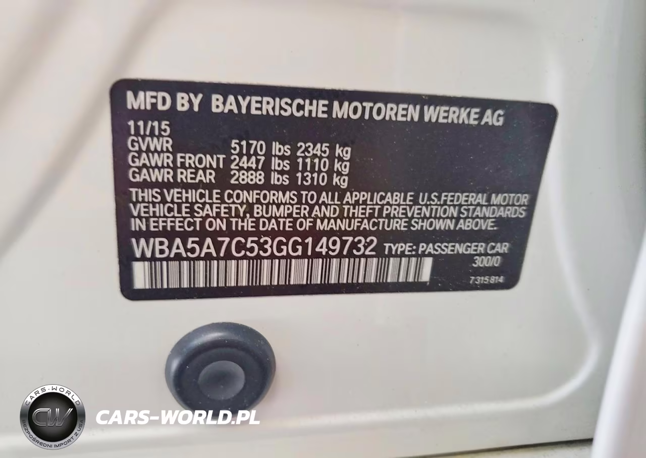 2016 BMW 528 Xi VIN:WBA5A7C53GG149732 - 12
