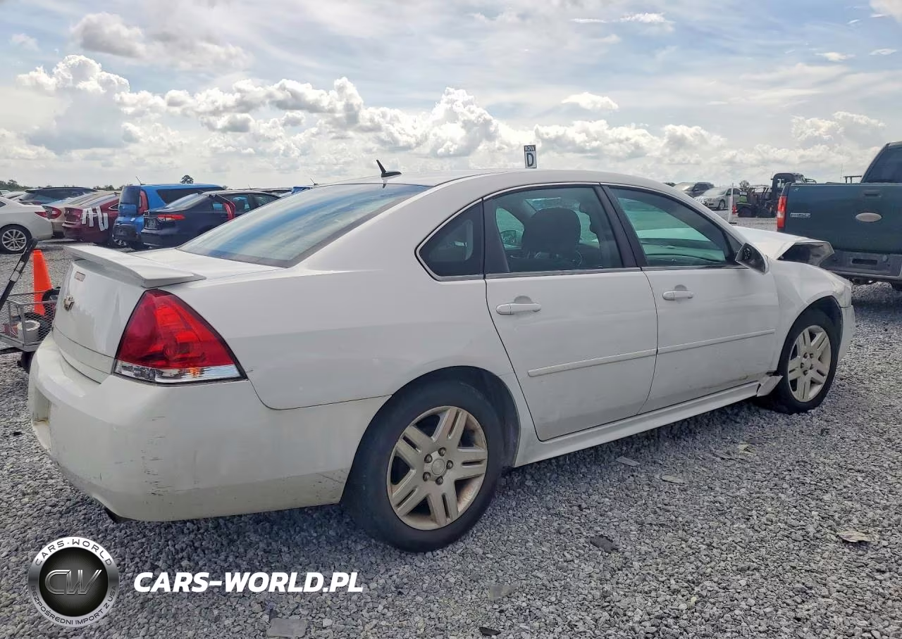 2012 Chevrolet Impala Lt VIN:2G1WG5E37C1305308 - 3