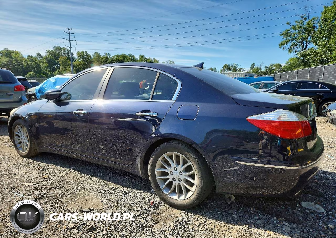 2010 Hyundai Genesis 3.8L VIN:KMHGC4DEXAU074874 - 2