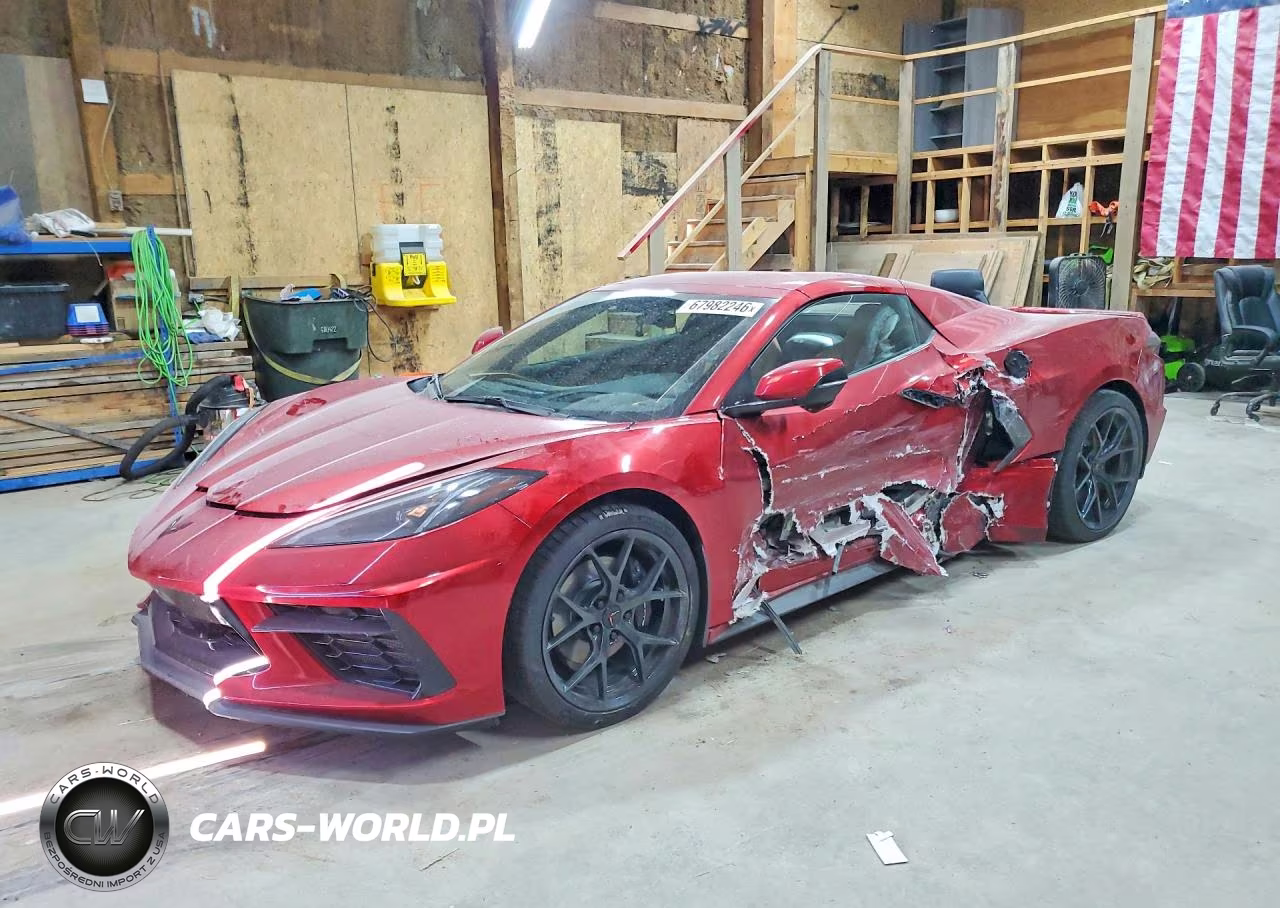 2022 Chevrolet Corvette Stingray 2Lt VIN:1G1YB3D4XN5105448 - 1