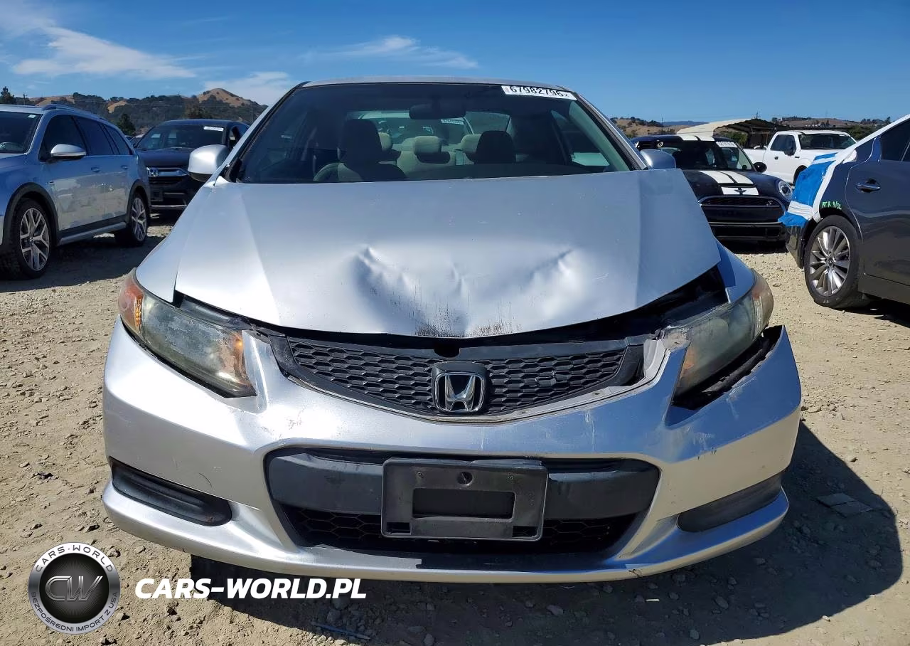2012 Honda Civic Lx VIN:2HGFG3B58CH525776 - 5