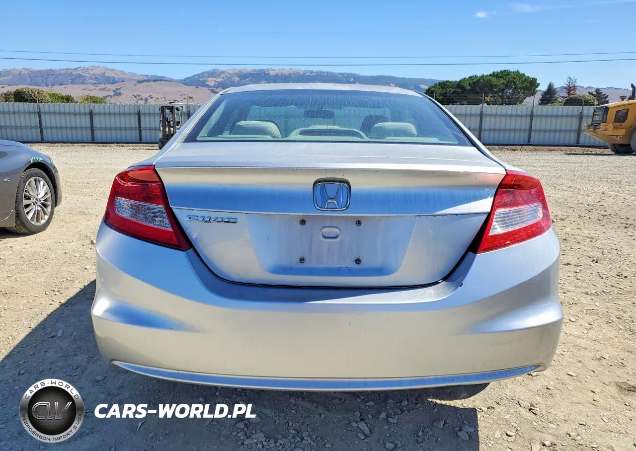 2012 Honda Civic Lx VIN:2HGFG3B58CH525776 - 6