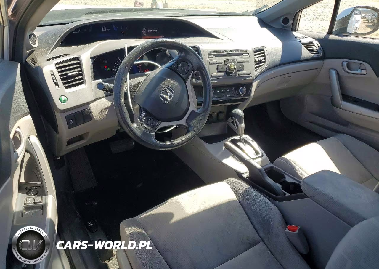 2012 Honda Civic Lx VIN:2HGFG3B58CH525776 - 8