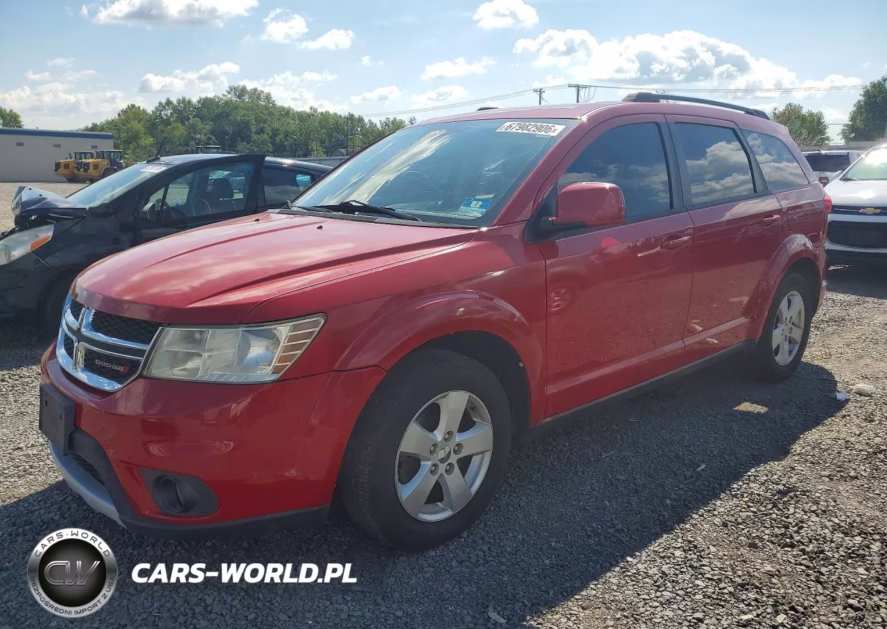 2012 Dodge Journey Sxt VIN:3C4PDCBG2CT395319 - 1