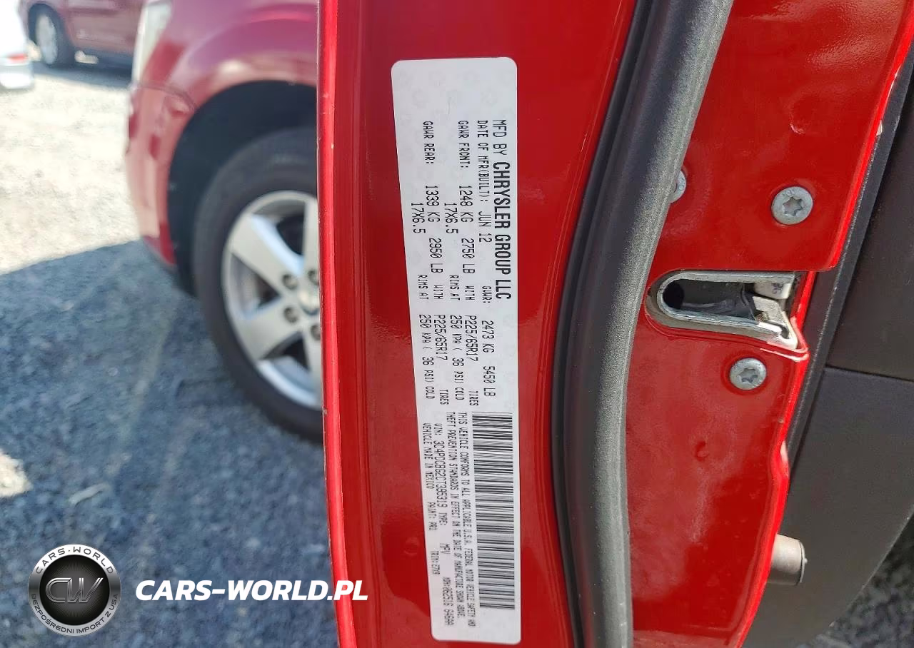2012 Dodge Journey Sxt VIN:3C4PDCBG2CT395319 - 13