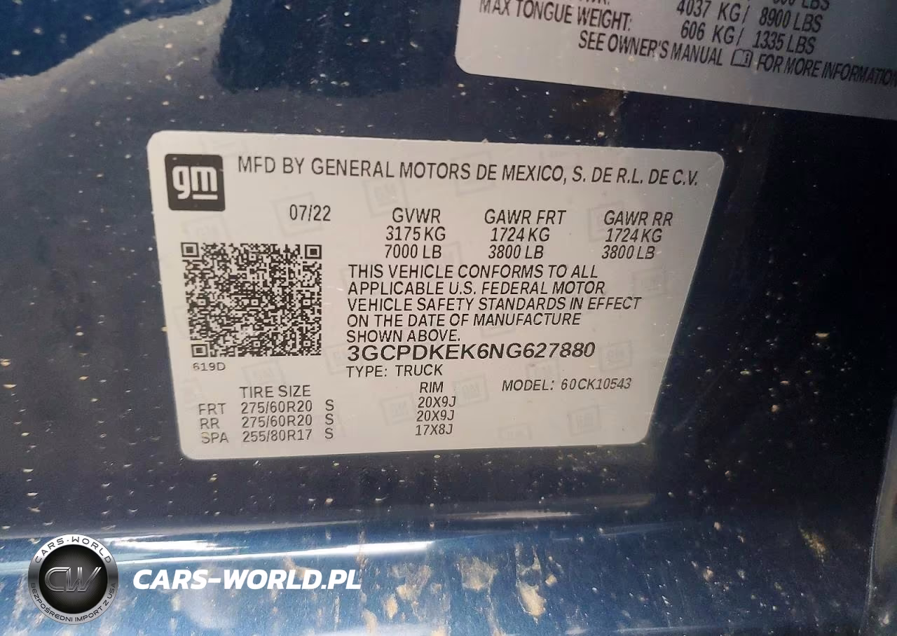 2022 Chevrolet Silverado K1500 Lt-L VIN:3GCPDKEK6NG627880 - 13
