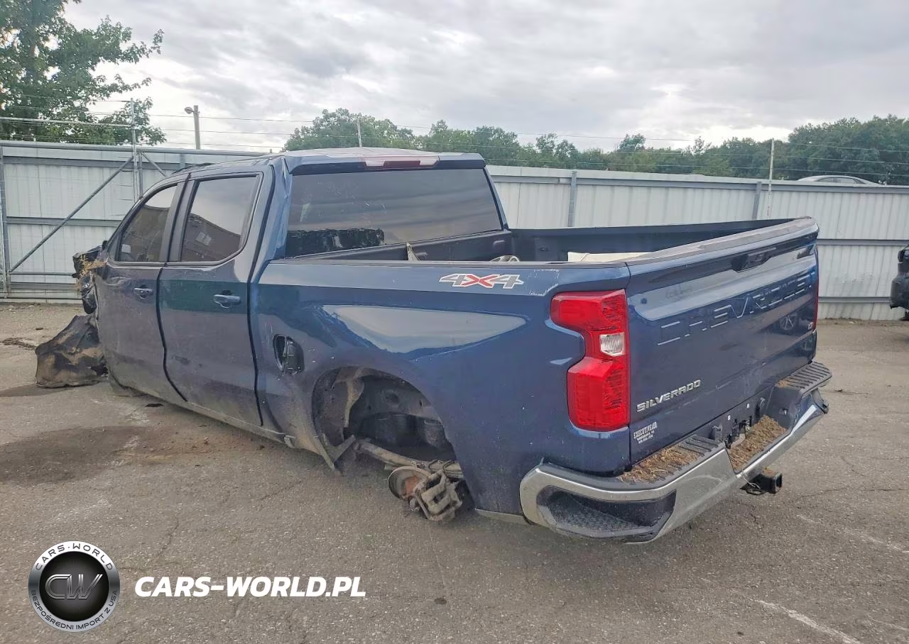 2022 Chevrolet Silverado K1500 Lt-L VIN:3GCPDKEK6NG627880 - 2