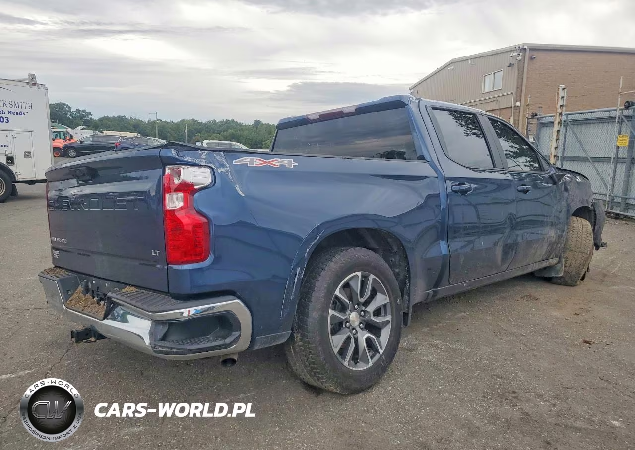 2022 Chevrolet Silverado K1500 Lt-L VIN:3GCPDKEK6NG627880 - 3