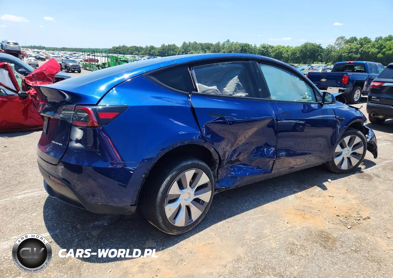 2024 Tesla Model Y VIN:7SAYGDEE4RA236031 - 3