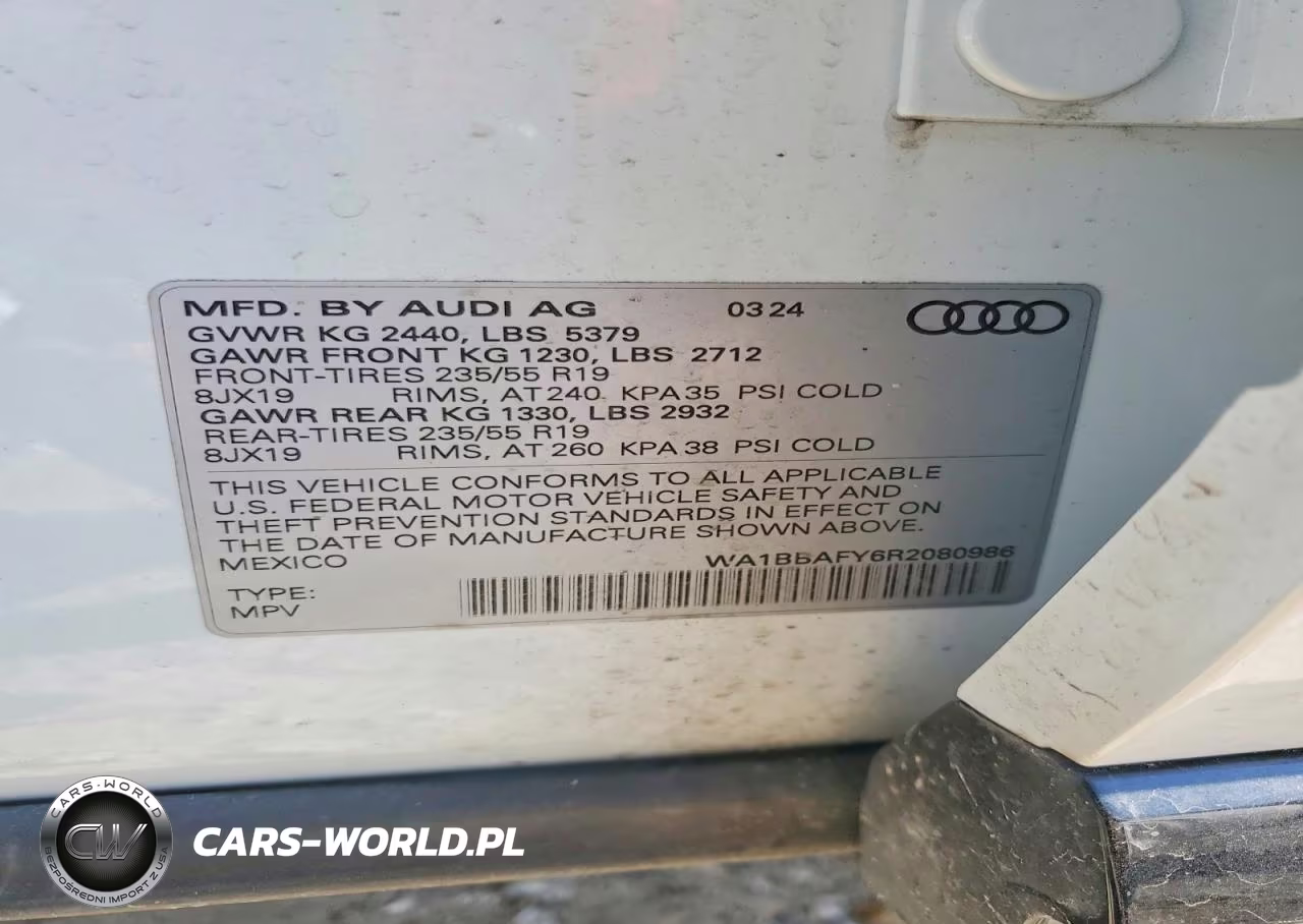 2024 Audi Q5 Premium Plus 40 VIN:WA1BBAFY6R2080986 - 12