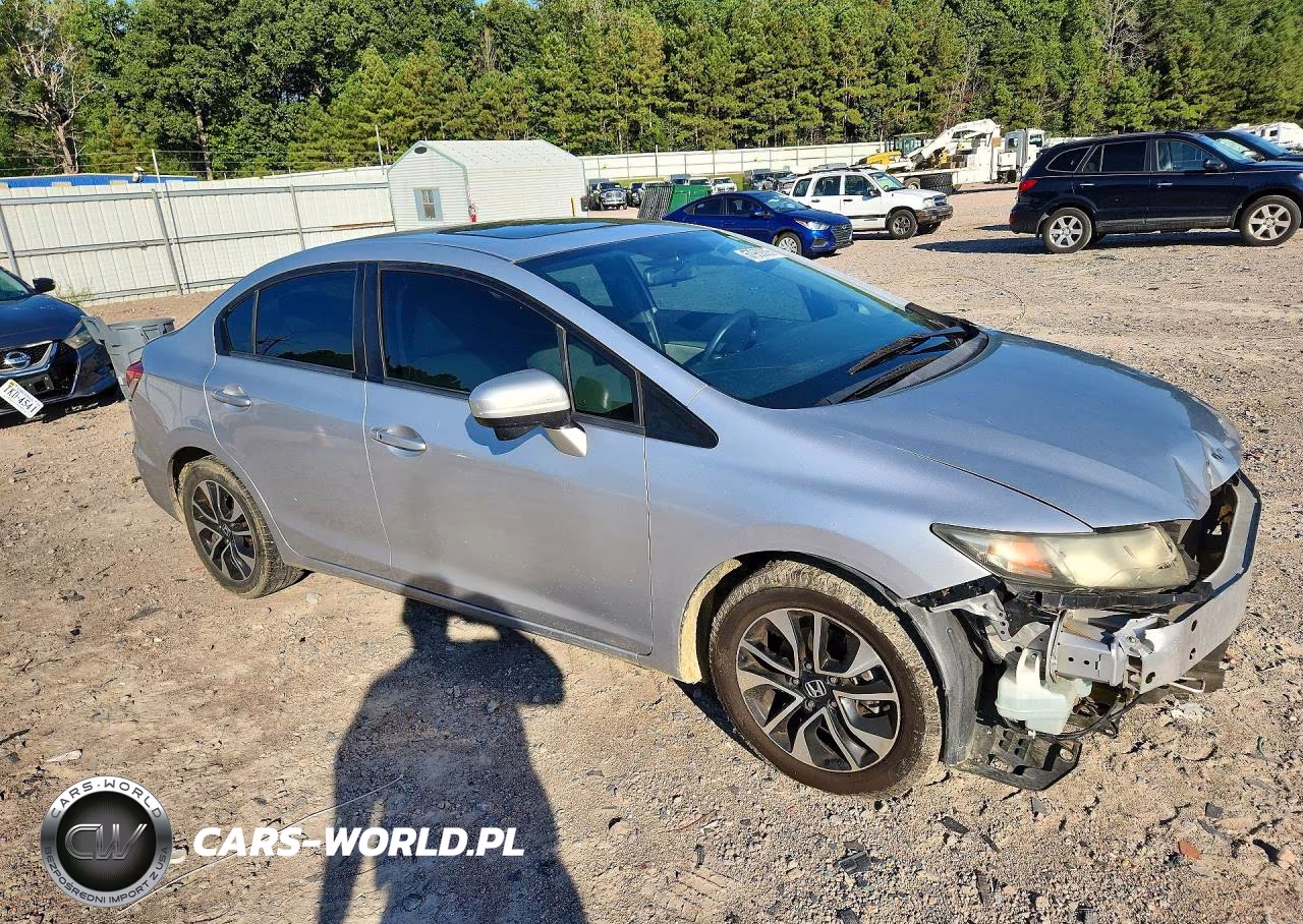 2015 Honda Civic Ex VIN:2HGFB2F87FH551772 - 4