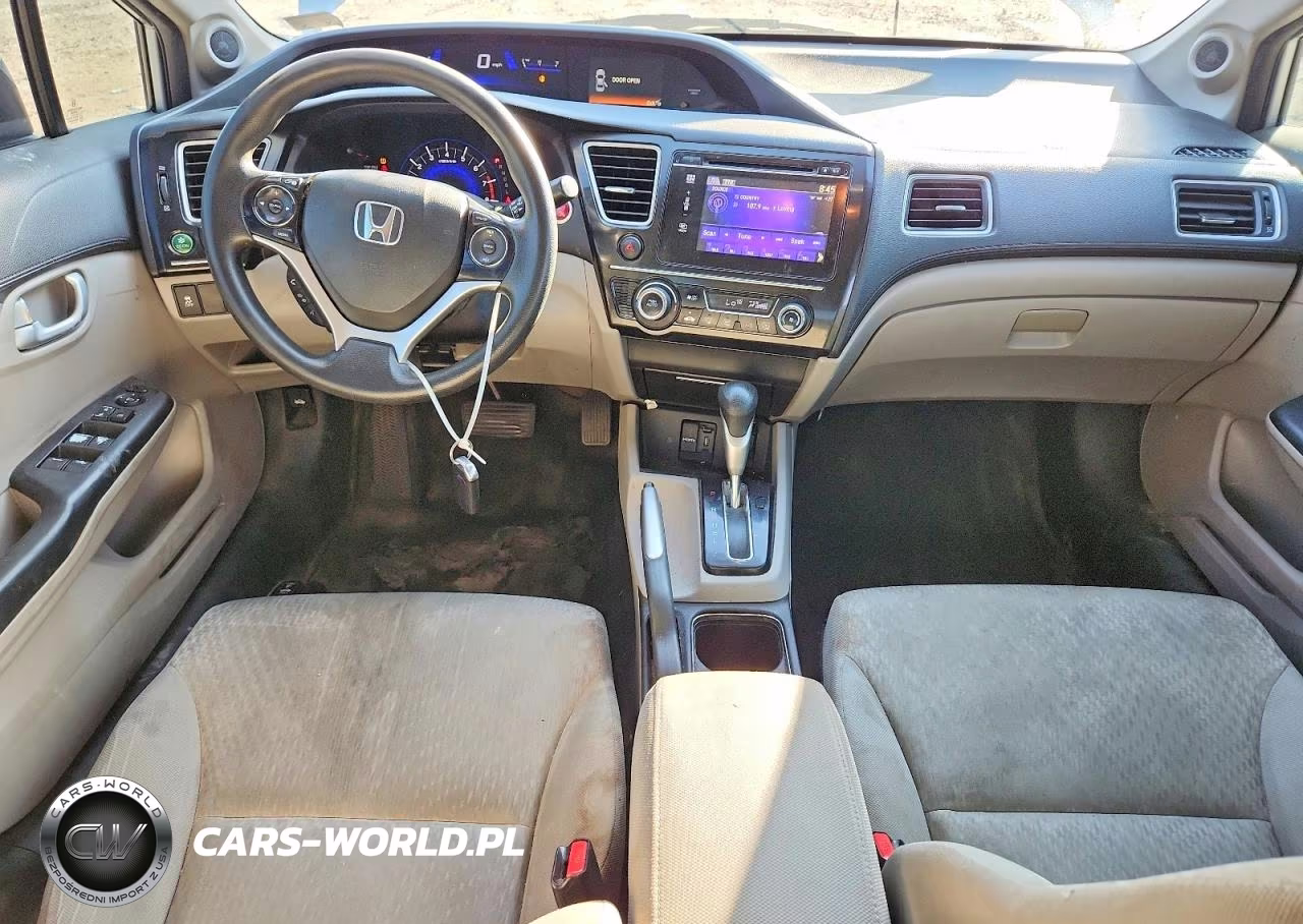 2015 Honda Civic Ex VIN:2HGFB2F87FH551772 - 8