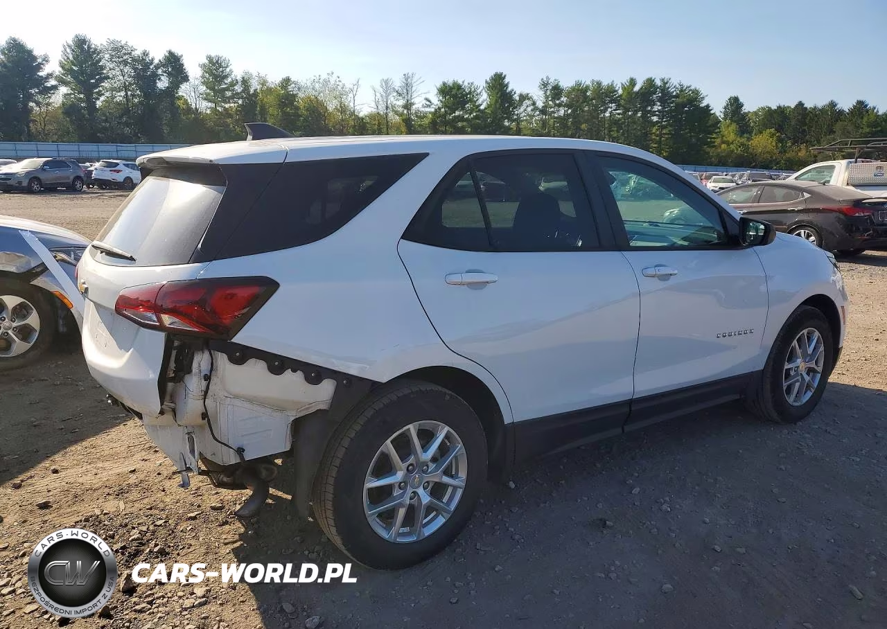2022 Chevrolet Equinox Ls VIN:3GNAXHEV6NS159213 - 3