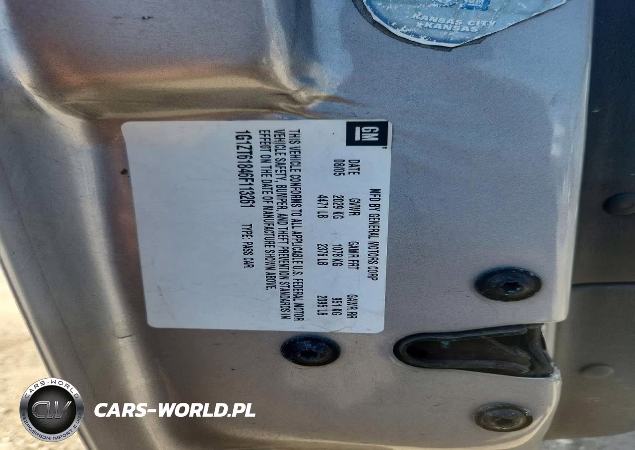 2006 Chevrolet Malibu Maxx Lt VIN:1G1ZT61846F113261 - 13