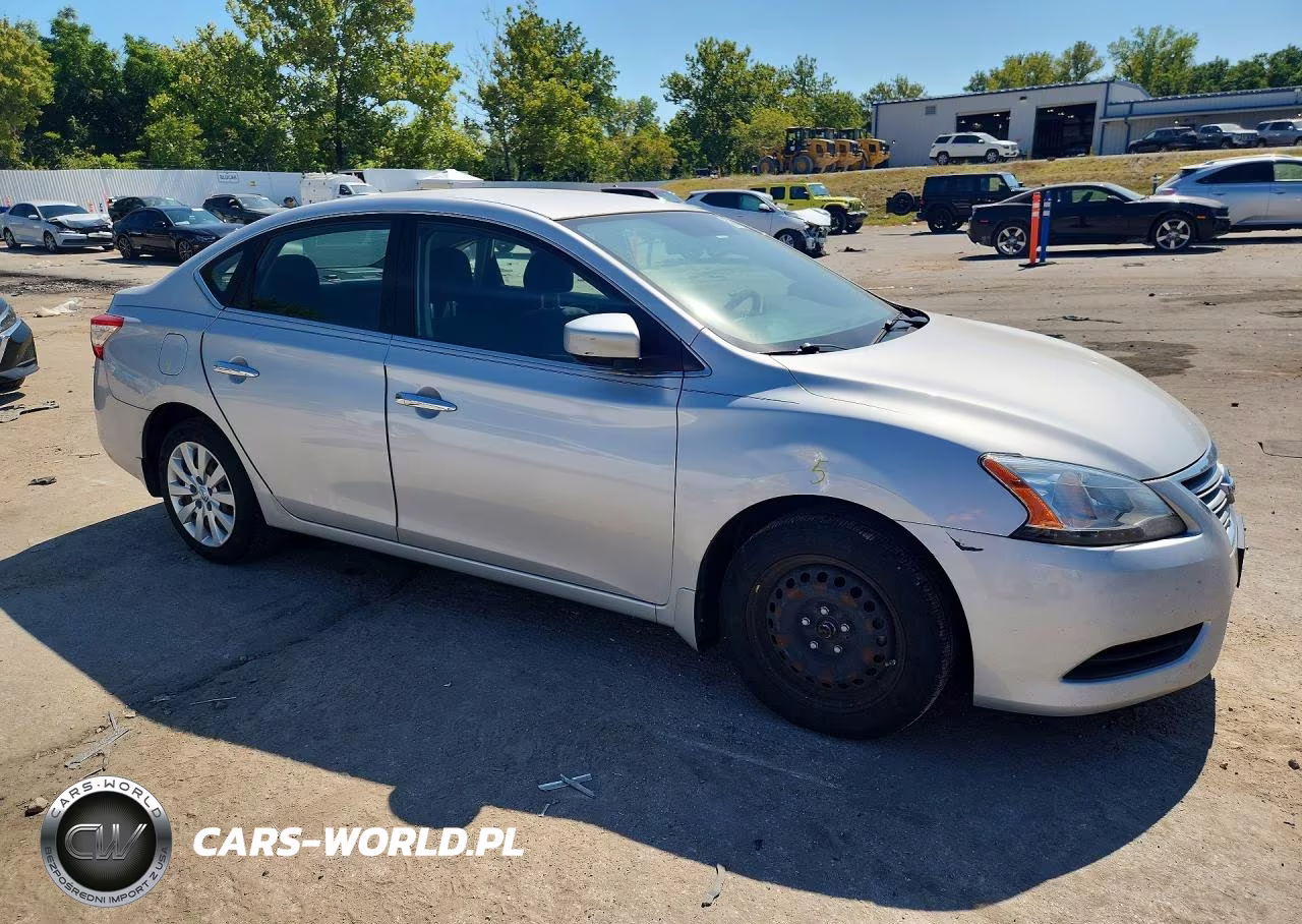2013 Nissan Sentra S VIN:3N1AB7AP9DL731864 - 4