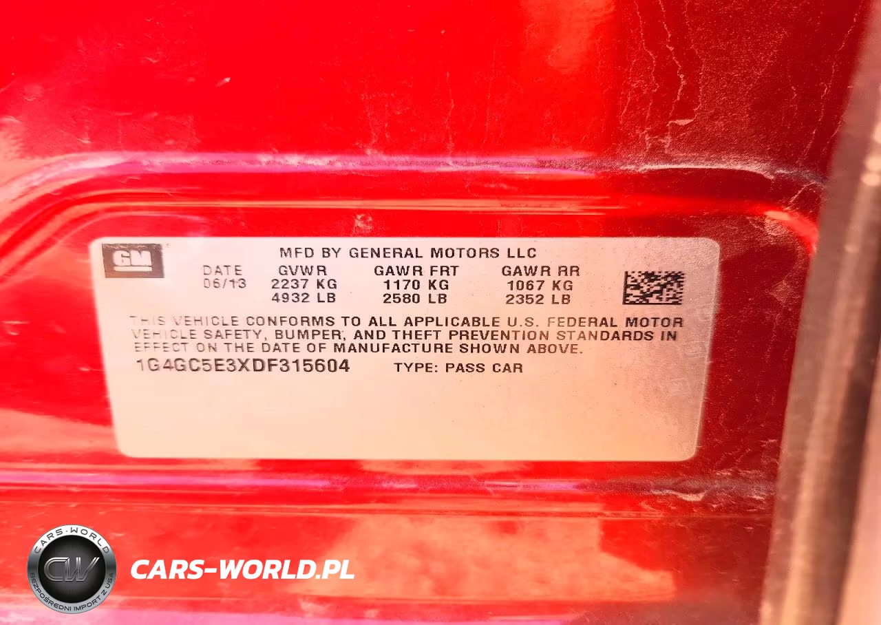 2013 Buick Lacrosse VIN:1G4GC5E3XDF315604 - 12