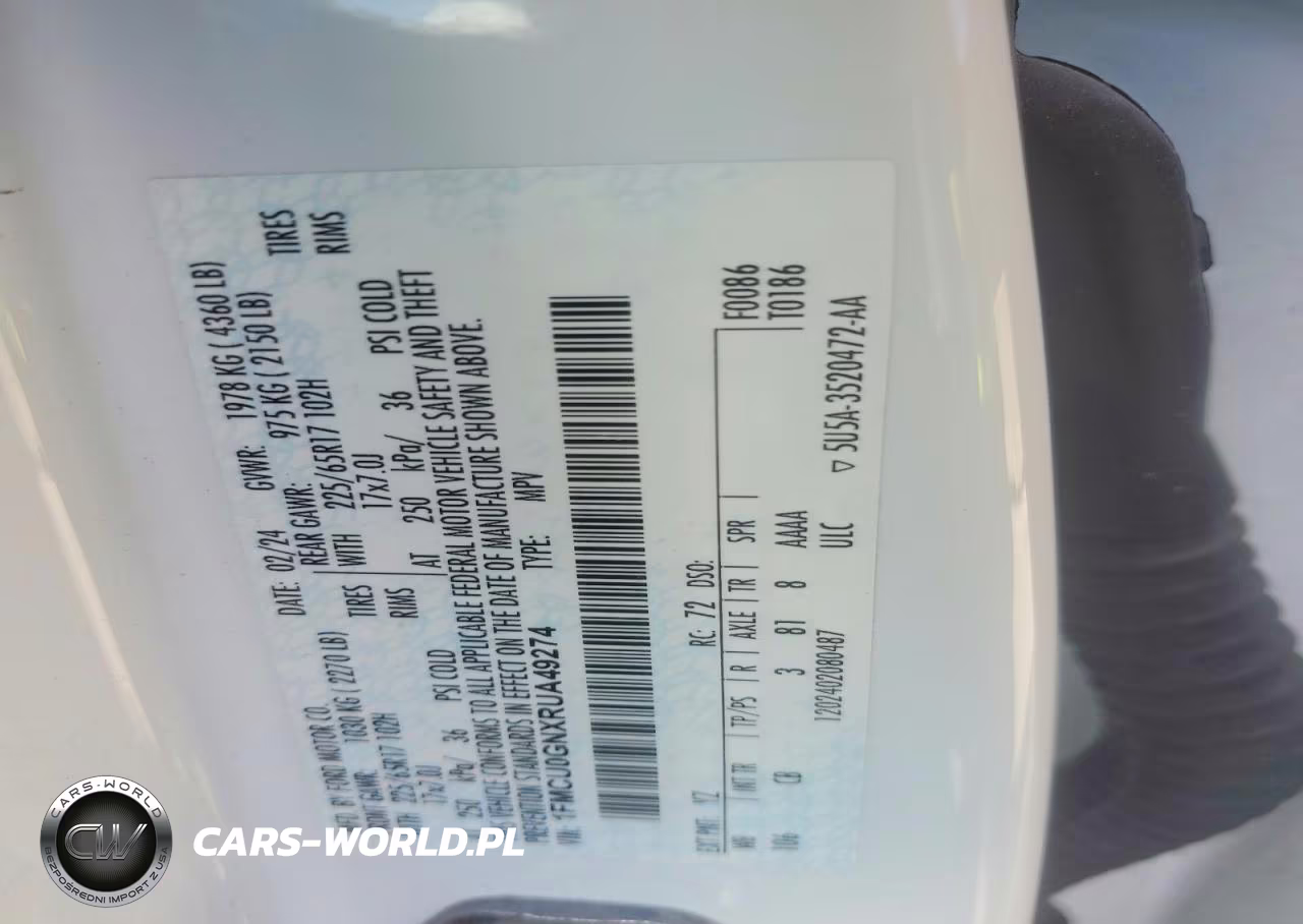 2024 Ford Escape Active VIN:1FMCU0GNXRUA49274 - 14
