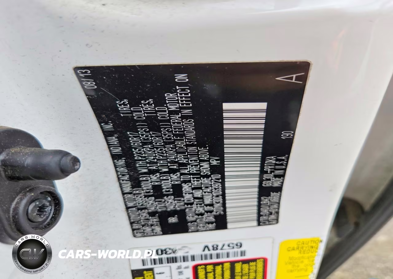 2013 Toyota Sienna Xle 8-Passenger VIN:5TDYK3DC1DS397210 - 13