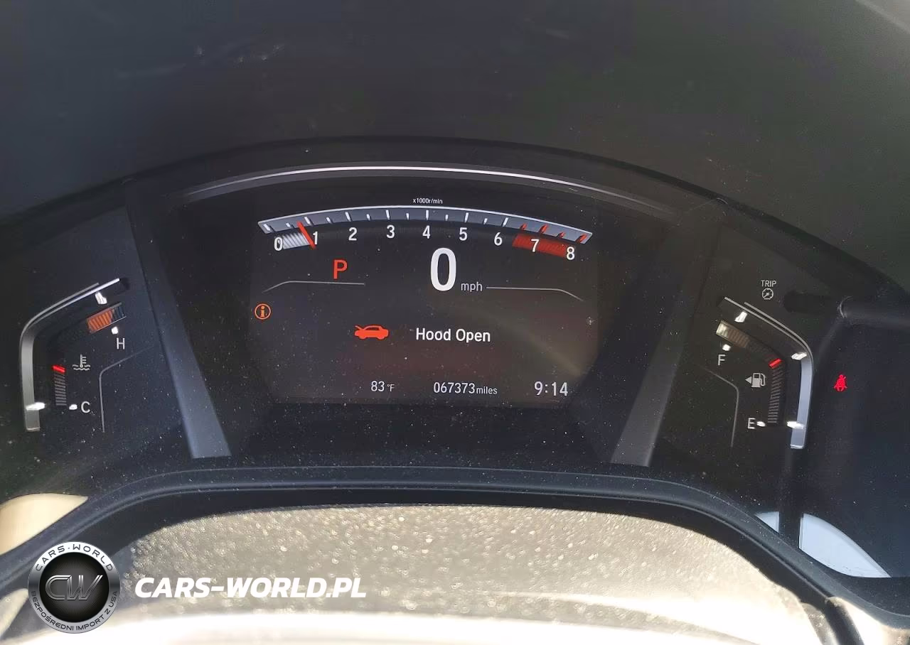 2020 Honda Cr-V Lx VIN:5J6RW1H24LL000906 - 9