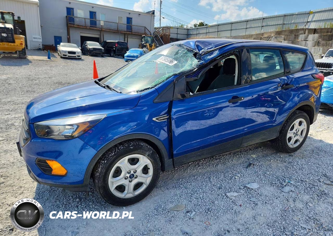 2019 Ford Escape S VIN:1FMCU0F79KUC49488 - 1