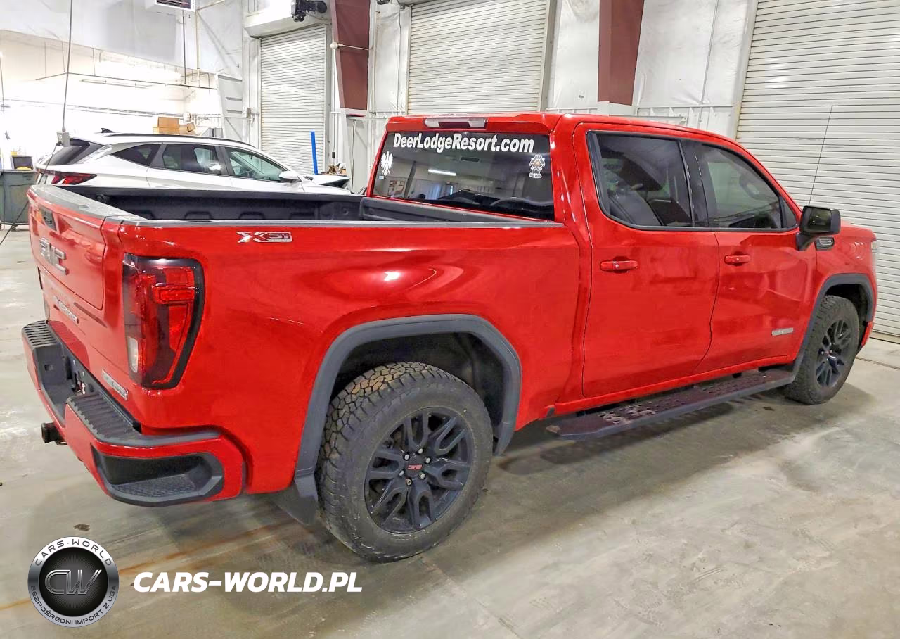 2021 GMC Sierra K1500 Elevation VIN:3GTU9CED5MG419743 - 3